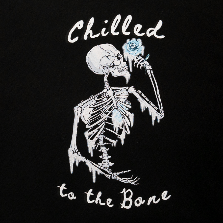 chilled to the bone graphic crewneck sweatshirt